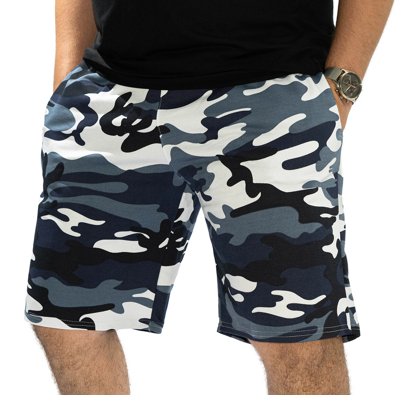 Bermuda de Moletom Shorts Top Barato Academia Treino Masculino 3 bolsos com Elastico e Cordão moda