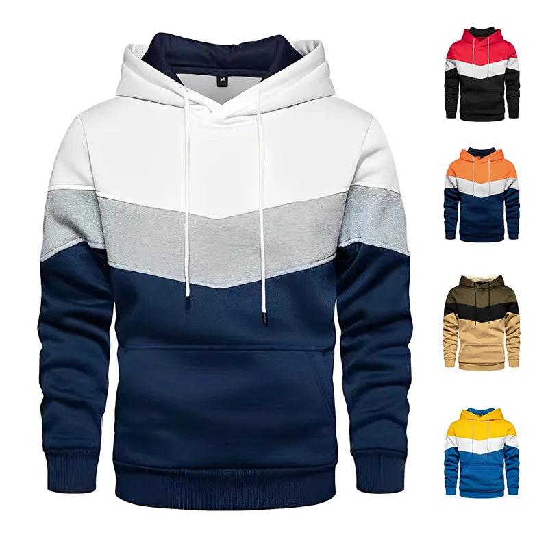 Casaco Harmony de capuz térmico masculino, roupas casuais, outono, inverno, moda de rua alta qualidade