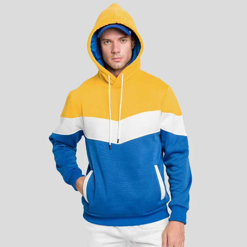 Casaco Harmony de capuz térmico masculino, roupas casuais, outono, inverno, moda de rua alta qualidade