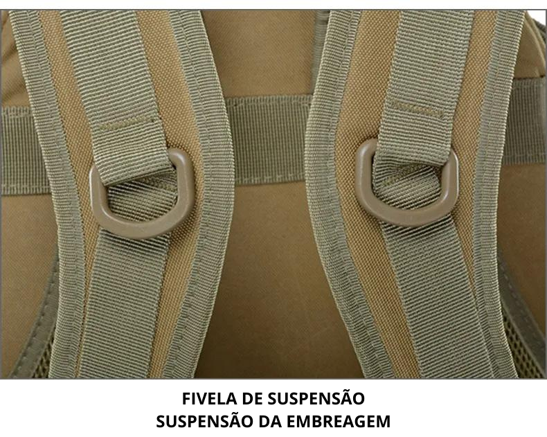 Tático Mochila militar,Sacos de Viagem, Molle, Escalada Mochila, Caminhada, Outdoor, Reflexivo Bolsa de Ombro, Exército, Viagem, 40L