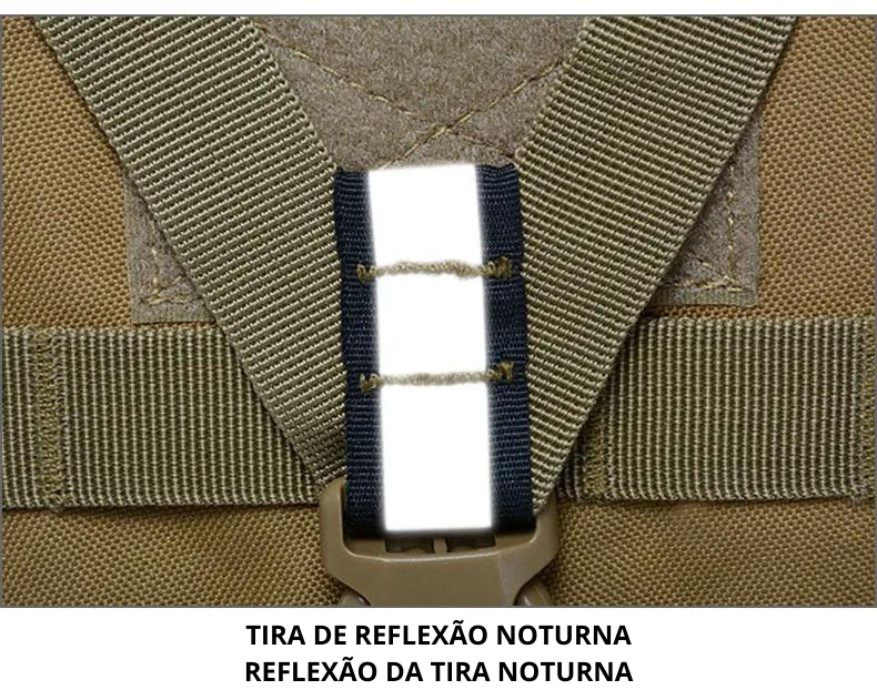 Tático Mochila militar,Sacos de Viagem, Molle, Escalada Mochila, Caminhada, Outdoor, Reflexivo Bolsa de Ombro, Exército, Viagem, 40L