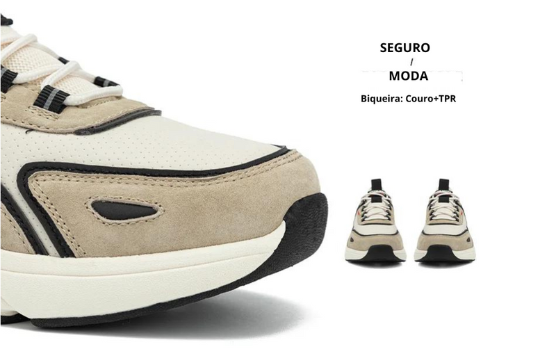 Tênis leve para homem designer de couro casual masculino esportes ao ar livre tênis