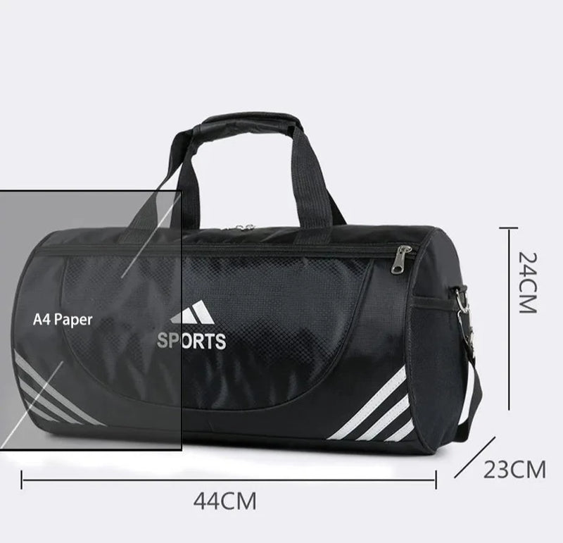 Bolsa de Ginástica Impermeável Nylon para Homens,Bolsa de Treinamento,espotiva,Fitness,Viagem, Armazenamento