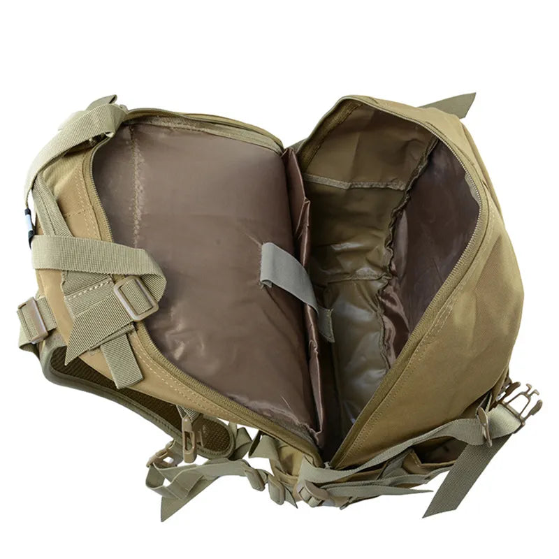 Tático Mochila militar,Sacos de Viagem, Molle, Escalada Mochila, Caminhada, Outdoor, Reflexivo Bolsa de Ombro, Exército, Viagem, 40L