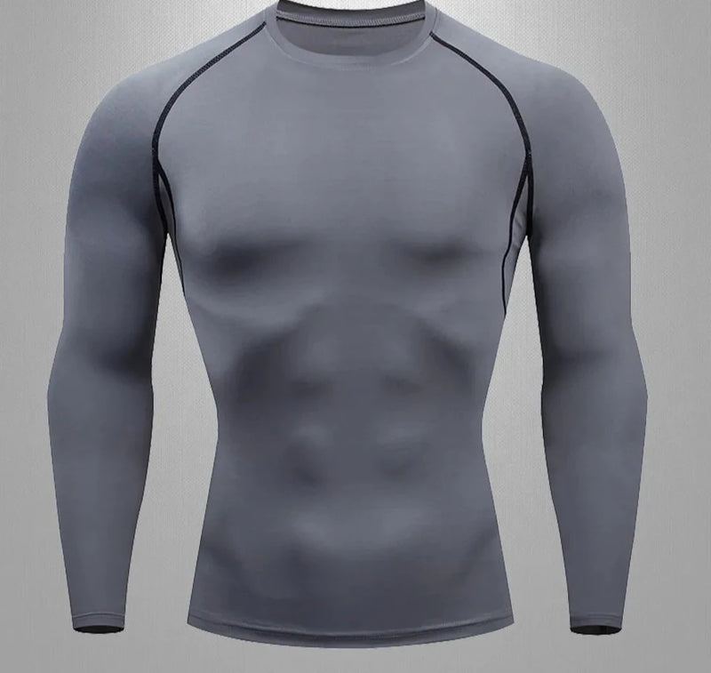 Fitness Homens Camisa Masculina Esportiva