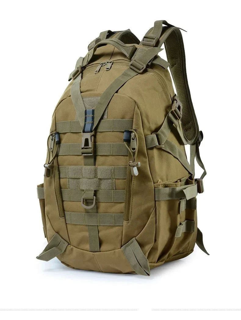 Tático Mochila militar,Sacos de Viagem, Molle, Escalada Mochila, Caminhada, Outdoor, Reflexivo Bolsa de Ombro, Exército, Viagem, 40L