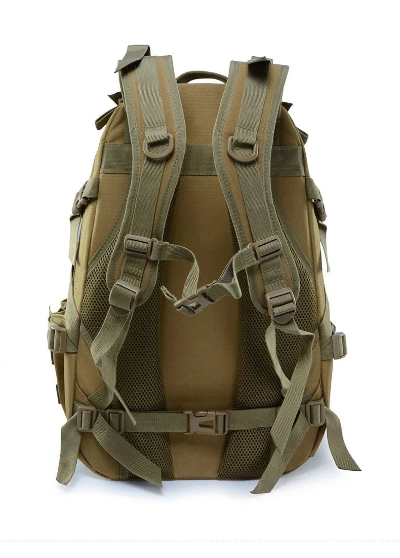 Tático Mochila militar,Sacos de Viagem, Molle, Escalada Mochila, Caminhada, Outdoor, Reflexivo Bolsa de Ombro, Exército, Viagem, 40L