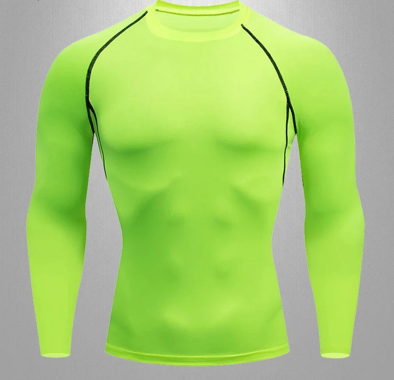 Fitness Homens Camisa Masculina Esportiva