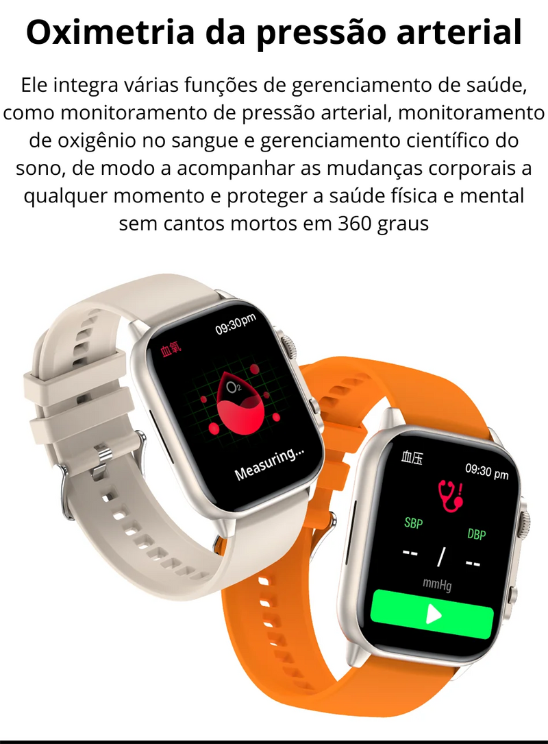 Relógio Inteligente novo lançamento para Homens,Chamada Bluetooth, Ultra Série 8, NFC Smartwatch, IOS, Android, Tela AMOLED 2.0 ", Esporte, Novo