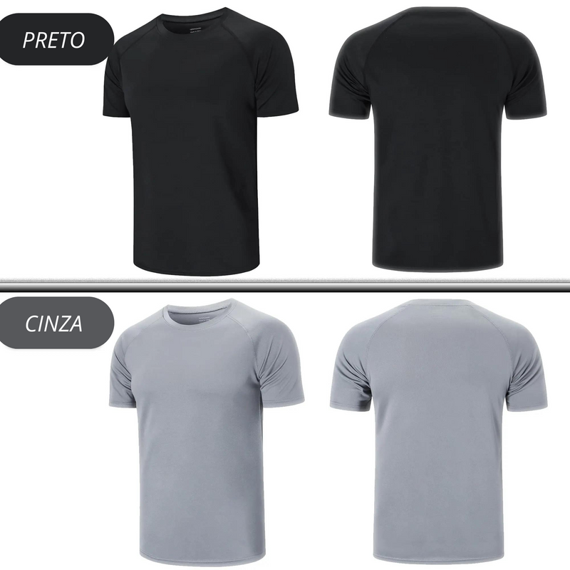 Kit promocional compre 1 pacote leve 2.Tops,esporte Fitness Respirável conforto e qualidade camisetas casuais