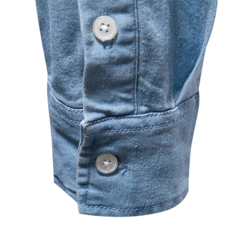 jaqueta justa bolso duplo elástico masculino, camisa jeans justa, algodão, casual, design social, nova, outono