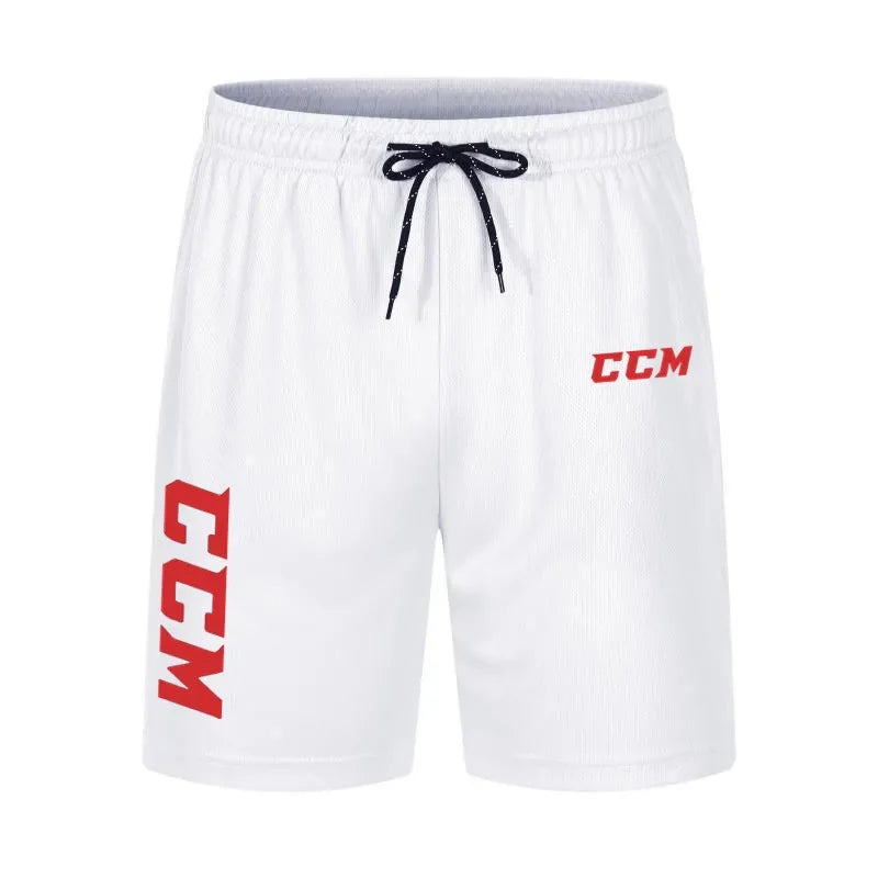 Shorts de Jogger Casual Secagem Rápida Masculina, Shorts de Treino Masculino, Malha Respirável, Ginásio, Esporte novo