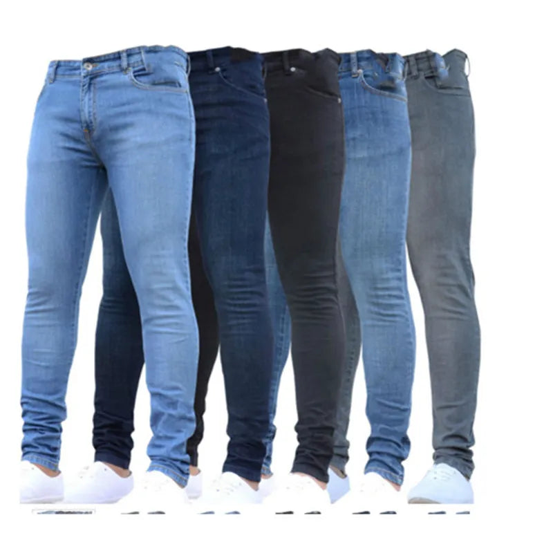 Jeans stretch  masculino, calça casual, calça de trabalho, jean slim fit, roupa masculina, moda