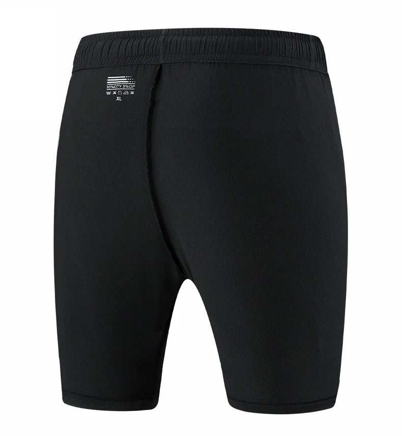 Calção de Corrida Secagem Rápida para Homens, Esportivo, Preto, Casual, Grande, Calça, Verão, Novo