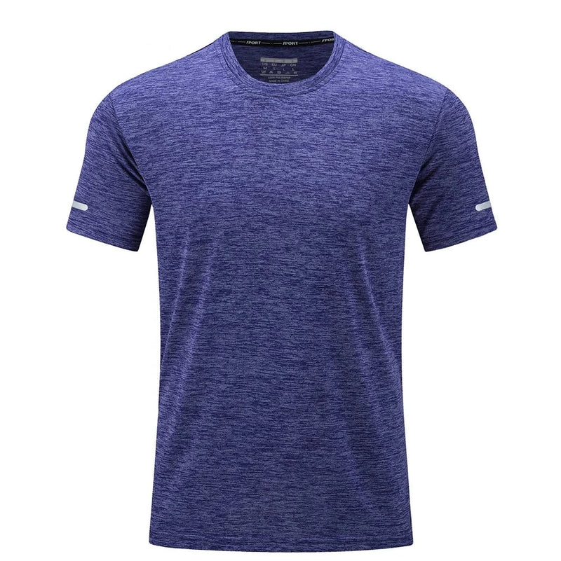 Secagem rápida verão camiseta masculina fitiness,ideal para atividades físicas alta qualidade