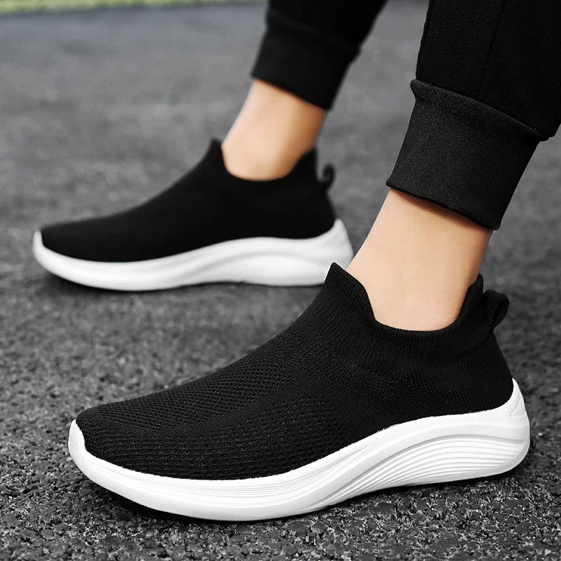 Tênis masculino, mocassin corrida,ar livre  confortável, tênis casual para pés, nova moda, verão.