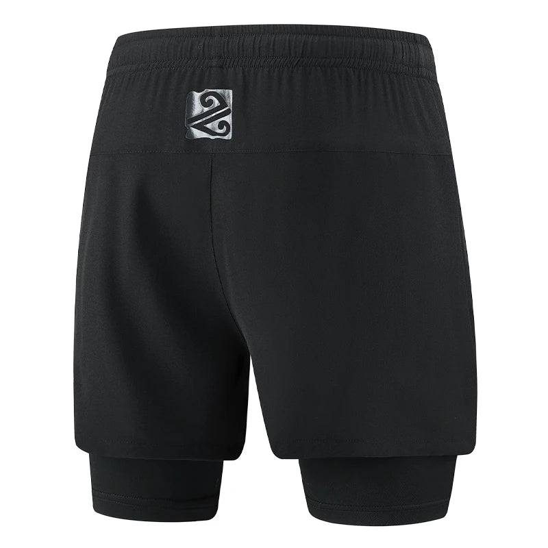 Calção de Corrida Secagem Rápida para Homens, Esportivo, Preto, Casual, Grande, Calça, Verão, Novo