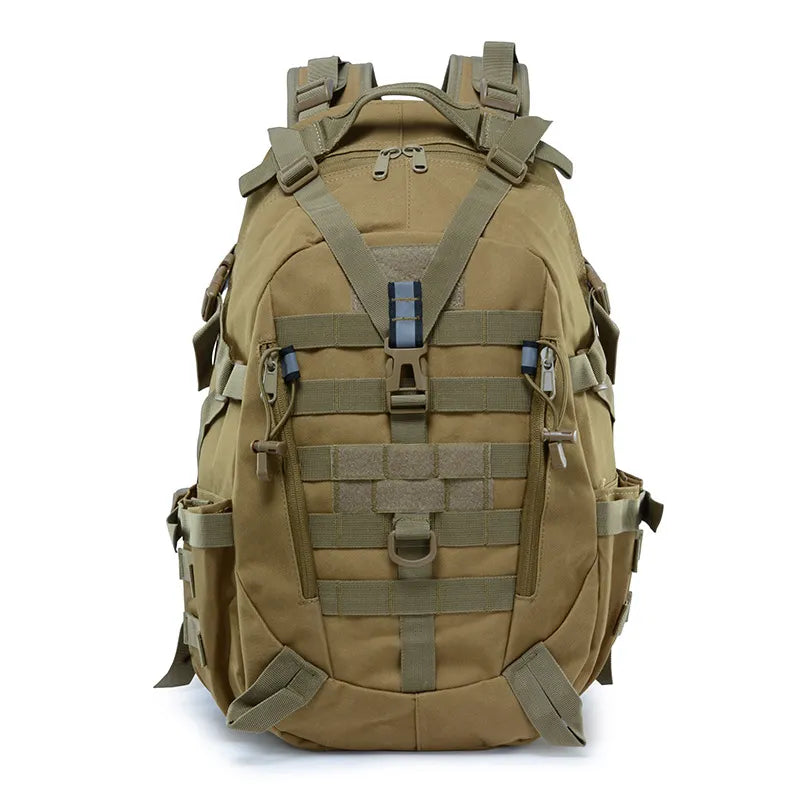 Tático Mochila militar,Sacos de Viagem, Molle, Escalada Mochila, Caminhada, Outdoor, Reflexivo Bolsa de Ombro, Exército, Viagem, 40L