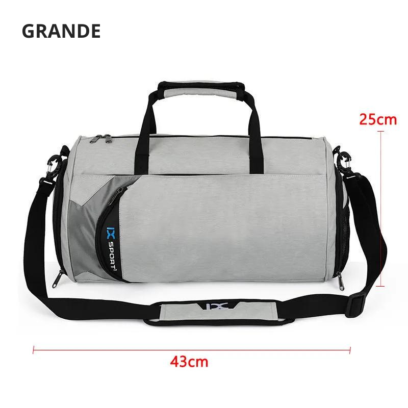 Bolsa multifuncional  grande do Gym para homens, sacos da aptidão, molhado seco, treinamento, ioga, sapatas, curso, bolsas de ombro, multifunction, trabalho fora, natação