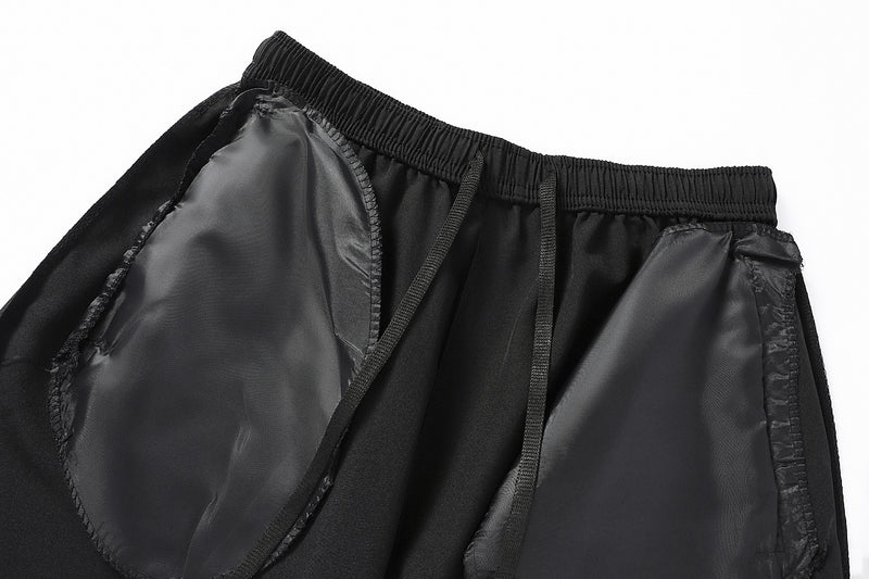 Shorts de treino rápido seco com forro para homens, corrida e treinamento, algodão, calções de ginástica novo