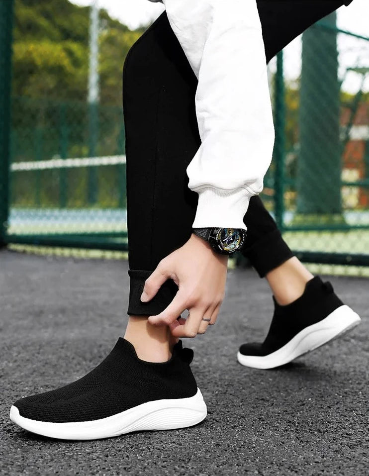 Tênis masculino, mocassin corrida,ar livre  confortável, tênis casual para pés, nova moda, verão.